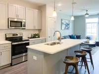 Oak Floor Plan Kitchen