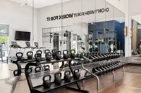 Everything you need to crush your goals is available 24-hours a day, from treadmills to a full set of dumbbells.
