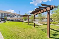 Find a quiet place to retreat and recharge in the hammock courtyard.