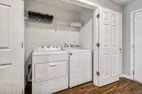 Every apartment includes an in-unit washer and dryer to make laundry easy and convenient.