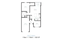 Charming and connected, The Cabot offers a stylish one-bedroom layout with private garage access, an exclusive patio, and easy curbside living.