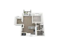 Discover The Katherine—our one-bedroom apartment with a flexible dining or work-from-home space, walk-in closet, and in-unit washer and dryer. Thoughtfully designed for everyday living.