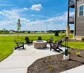 The Terraces of Windsor Crossing - Outdoor Fireplace