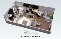Acadia 3D Floor Plan