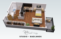 Badlands 3D Floor Plan