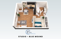 Blue Mound 3D Floor Plan