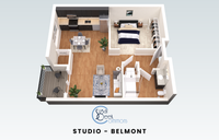 Belmont 3D Floor Plan