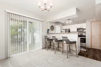 Open Living Room with Walkout Patio