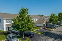 Townhome Exteriors with Attached Garages