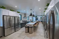 modern kitchen with state-of-the-art appliances