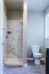 Walk-in modern shower
