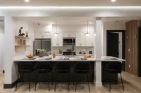 Newly renovated kitchen with a modern touch