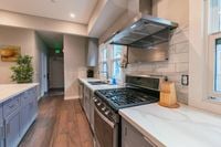 Ample counterspace and a modern feel