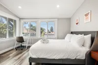 Large single bedroom featuring plenty of natural light