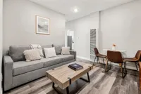 A cozy, modern living room
