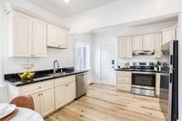 Sleek and modern kitchen appliances