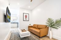 Relaxed living area featuring a flatscreen TV