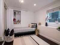 Sleek space for rest and reset.