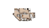 2 Bedroom | 1 Bathroom Apartment A
