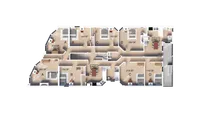 4 Bedroom | 1 Bathroom Apartment