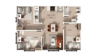 3 Bedroom | 1 Bathroom B Apartment