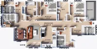 6 Bedroom | 2 Bathroom Apartment