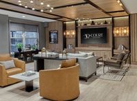 Experience refined comfort in our stunning clubhouse lounge, perfect for relaxation and entertainment.