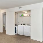 Experience the ease of in-apartment laundry with this well-designed space.