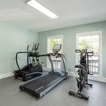 Stay fit and energized in this bright and welcoming home gym.