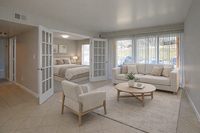Living Room into Bedroom