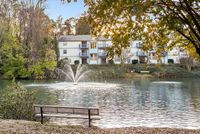 Lake with Fountain