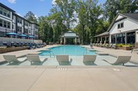 Resort-Style Pool with Sundeck Chairs