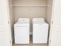 Full Size Washer and Dryer Included