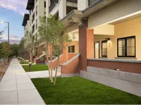 Private Entrance to Apartment Home at The McKinley