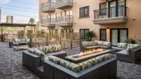 Courtyard Fire Pit and Lounging