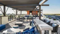 The McKinley_Rooftop Lounge, Hightop and Dining at Daytime