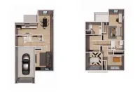 3 Bedroom, 2.5 Bathroom Townhome