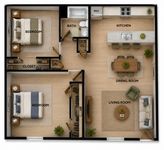 Juniper 2 bedroom