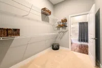 Spacious Walk-in Closet