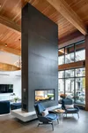 Clubhouse Lounge with Fireplace