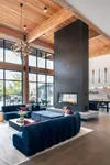 Clubhouse Lounge with Fireplace
