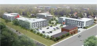 View of Apartment Complex