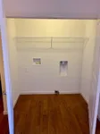 Laundry Area Featuring Hookups