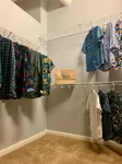 Spacious Walk-In Closet