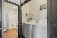 Washer and dryer