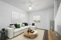 Living room with tv