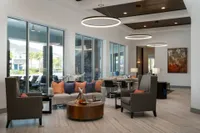 Resident lounge with chairs and couches