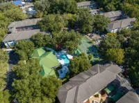 Aerial view of the landings
