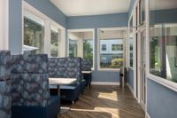 Study lounge with benches