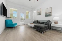 Living room with couch and tv